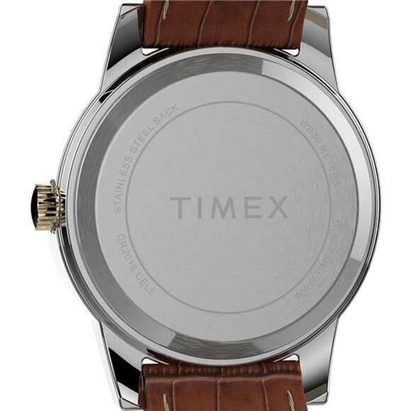 Women\'s Essex Ave 25mm Watch Brown/Two-Tone/White